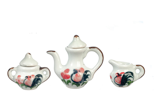 Ceramic Teapot Set, 5 pc.